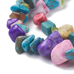 Synthetic Turquoise Beads Strands&nbsp;G-P332-24C