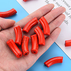 Opaque Crackle Acrylic Beads&nbsp;X2-MACR-S372-001N-009