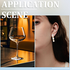 240Pcs 8 Styles 316 Surgical Stainless Steel Wine Glass Charms Rings&nbsp;STAS-BBC0009-38