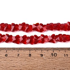 Transparent Glass Beads Strands&nbsp;GLAA-Q118-01A-B10