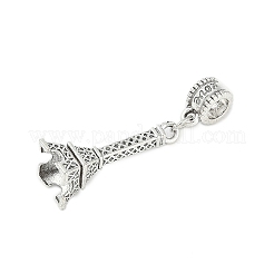Rack Plating Brass European Dangle Charms&nbsp;KK-R200-02AS-02