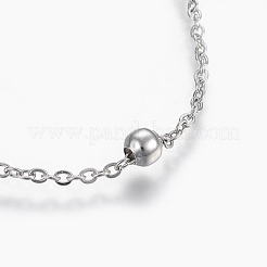 304 Stainless Steel Anklets&nbsp;AJEW-H013-01