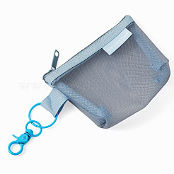 Nylon Mesh Zipper Wallets&nbsp;HJEW-TAC0186