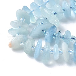 Natural Aquamarine Beads Strands&nbsp;G-E569-J13-01