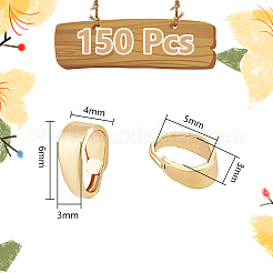 150Pcs Brass Snap on Bails&nbsp;KK-UN0002-70