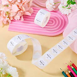 2Roll Heart with Thank You Roll Stickers&nbsp;DIY-TA0013-58A