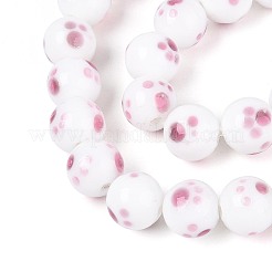 Handmade Lampwork Beads Strands&nbsp;LAMP-N028-21A
