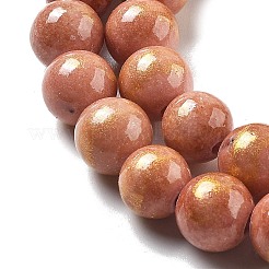 Natural Mashan Jade Beads Strands&nbsp;G-A255-A01-01F