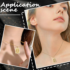 1Pc Brass Pendants&nbsp;NJEW-BBC0001-18Z