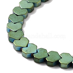 PVD Vacuum Plating Non-magnetic Synthetic Hematite Beads Strands&nbsp;G-G849-08