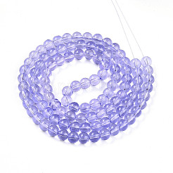Baking Paint Transparent Glass Beads&nbsp;X1-DGLA-N006-8mm-06