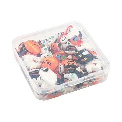 14 Styles Halloween Theme Luminous Resin Decoden Cabochons&nbsp;CRES-FS0001-29