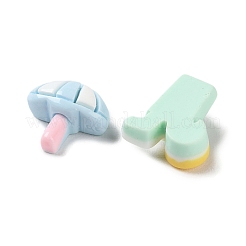 Opaque Resin Cabochons&nbsp;CRES-F030-01E