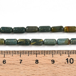 天然寿山翡翠ビーズ連売り  バレル  7.5~8x4~5mm  穴：0.6mm  約48個/連  15.16~15.35インチ（38.5~39cm）&nbsp;G-N346-01A-03