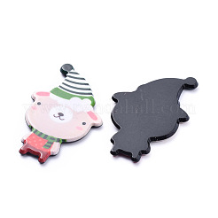 Painted Acrylic Cabochons&nbsp;KY-D011-09
