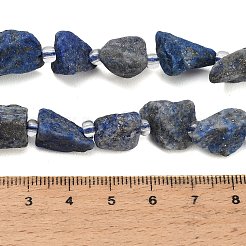 Raw Rough Natural Lapis Lazuli Beads Strands&nbsp;GG-CBA0B77-A02-01
