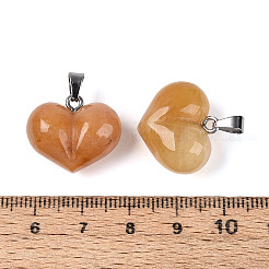 Natural Topaz Jade Chunky Pendants&nbsp;G-T143-19E