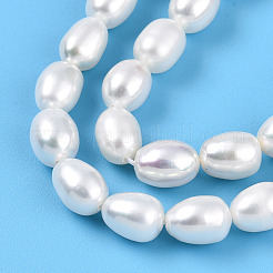Natural Cultured Freshwater Pearl Beads Strands&nbsp;PEAR-N012-AA-01