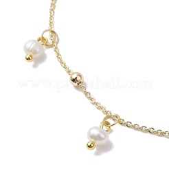 Soldered Brass Cable Chains Anklet&nbsp;AJEW-AN00574