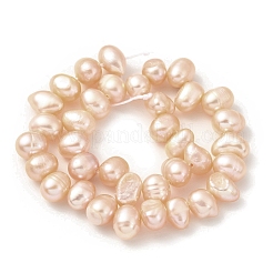 Natural Cultured Freshwater Pearl Beads Strands&nbsp;PEAR-A006-25A