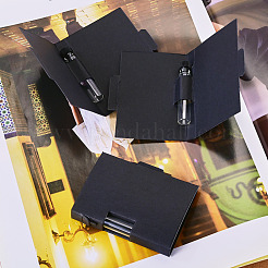 Column Glass Perfume Bottles with Paper Card&nbsp;AJEW-TADJ0001-22A