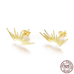 925 Sterling Silver Stud Earrings&nbsp;EJEW-AA00271-31G