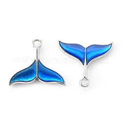 Platinum Alloy Enamel Pendants&nbsp;ENAM-R136-32