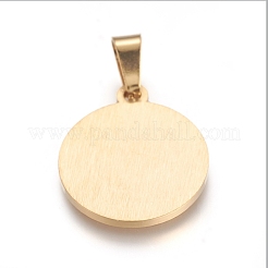 Ion Plating(IP) 304 Stainless Steel Pendants&nbsp;STAS-I131-10G