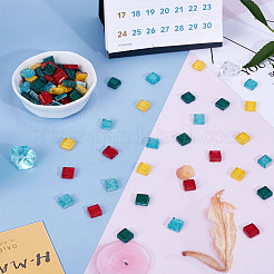 Glass Cabochons&nbsp;GLAA-WH0015-44A