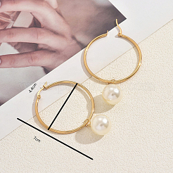 Round Stainless Steel Hoop Earrings&nbsp;ON7765