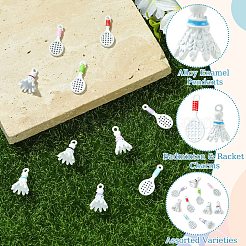 10Pcs 10 Styles Alloy Enamel Pendants&nbsp;FIND-YW0013-06