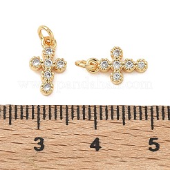 SHEGRACE Brass Micro Pave Cubic Zirconia Pendants&nbsp;XGRQ3D520-491G