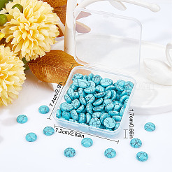 Dyed Synthetic Turquoise Cabochons&nbsp;TURQ-SC0001-05C
