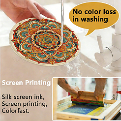 6Pcs Cotton Woven Coasters&nbsp;AJEW-WH20226-003