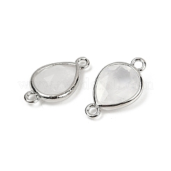 Natural Quartz Crystal Faceted Connector Charms&nbsp;G-L514-048G-03