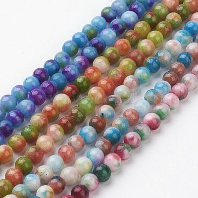 Jade Beads Strands&nbsp;G-D264-6mm-M-1