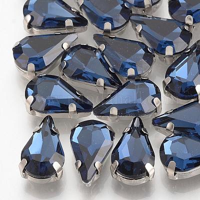 Sew on Rhinestone&nbsp;RGLA-T035-8x13mm-14-1