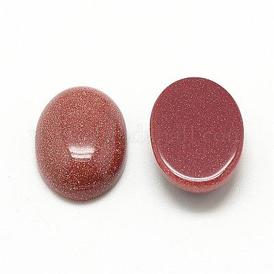 Synthetic Goldstone Cabochons&nbsp;G-R415-13x18-47-1