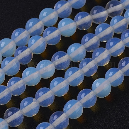 Opalite Beads Strands&nbsp;G-D855-15-8mm-1