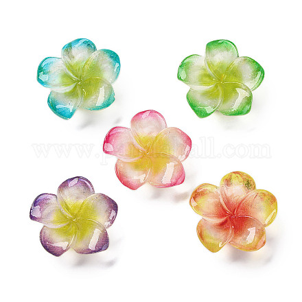 Opaque Resin Cabochons&nbsp;RESI-R455-01F-1