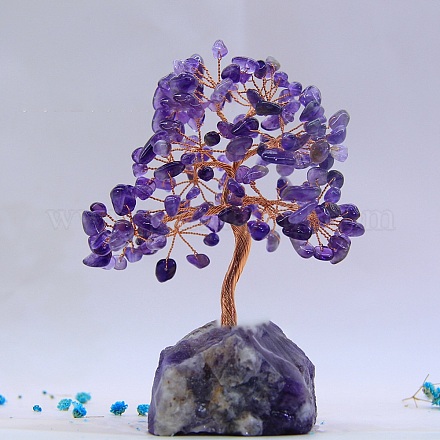 Natural Amethyst Display Decoration TREE-PW0001-28C-1