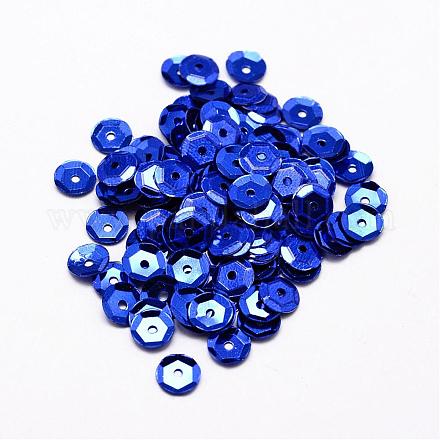 Plastic Paillette Beads&nbsp;PVC-A001-6mm-06-1