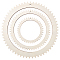 Wood Knitting Loom Kit, Flat Round