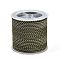 11M Polyester Braided Cord with Cotton Core & Metallic Thread, Olive, 2.5mm, about 10.0465 Yards(11m)/Roll