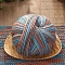 Cashmere Segment Dyed Yarn, for Weaving, Knitting & Crochet, Rosy Brown, 2mm, about 131.23 Yards(120m)/Skein