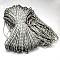 7 Inner Cores Polyester & Spandex Cord Ropes, with Patterns, for Rope Bracelets & Shoe Lace Cord Making, Slate Gray, 4mm, about 109.36 yards(100m)/bundle, 420~500g/bundle