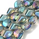 Electroplate Glass Beads Strands&nbsp;EGLA-Q066-03-1