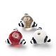 Handmade Bumpy Lampwork Beads&nbsp;LAMP-G142-07B-4