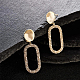 12Pcs Brass Stud Earring Findings&nbsp;KK-BC0008-34-6