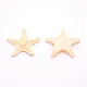 樹脂カボション  ヒトデ  トウモロコシの穂の黄色  40x40x8mm  20個/袋&nbsp;RESI-WH0024-64A-1